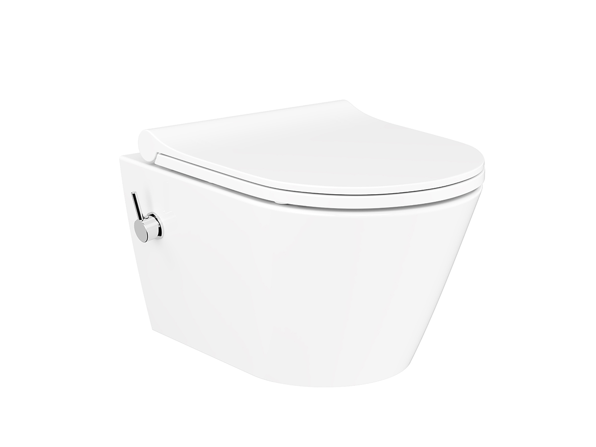 GEMA Remark Wall-Hung Closet With Integrated Tap (hot-cold water connection) (100215)
